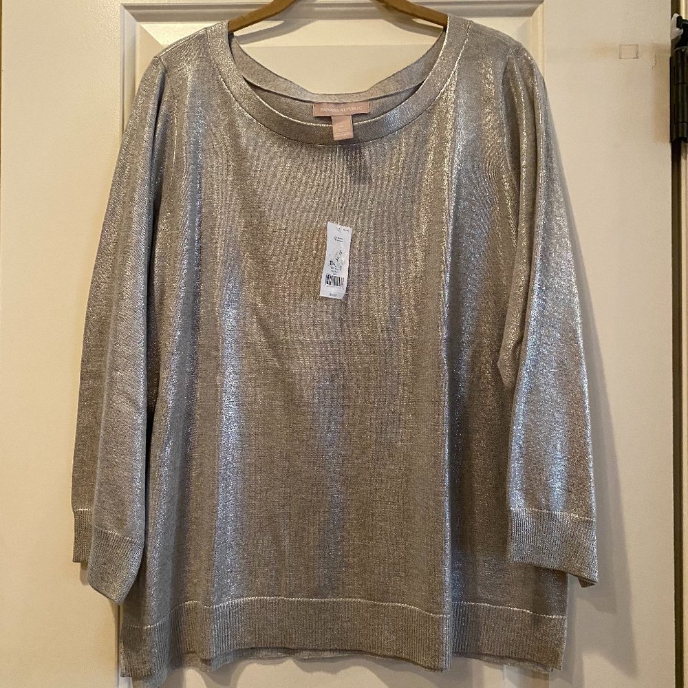 Banana Republic Silver Sweater